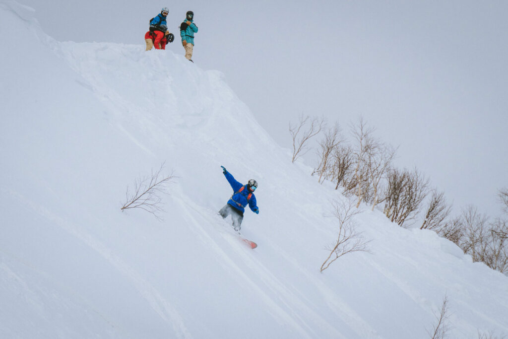 Furano snowboarding